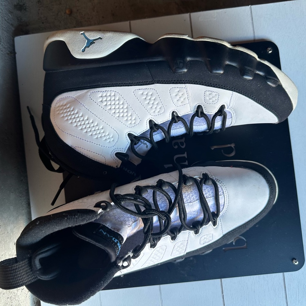 Air Jordan White and Black Sneakers